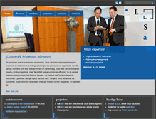 Tablet Screenshot of lsadviseurs.nl